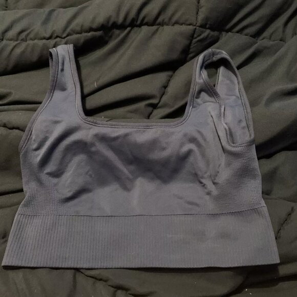 Women's Sweaty Betty Balance Seamless Bra, Size M - Navy Blue Nordic Blue - Picture 12 of 14